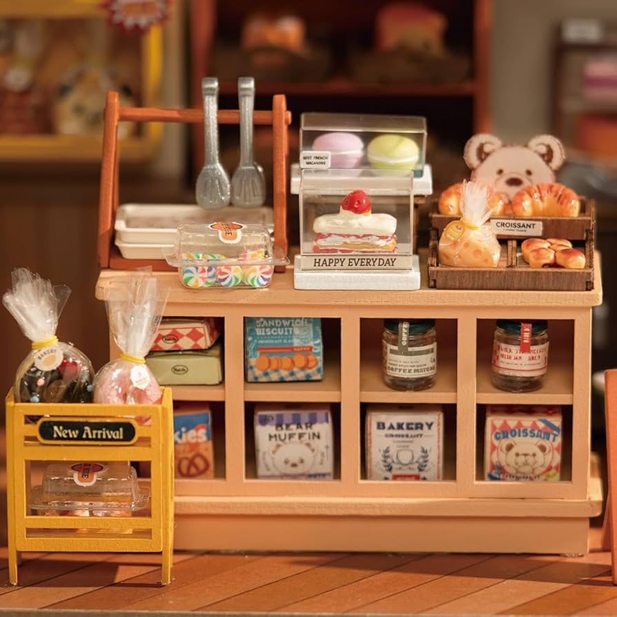 ミニチュア　くり。 ガラス細工サイズパン屋さん（ラスト1点) ミニチュア くり。様専用 ガラス細工サイズパン屋さん（ラスト1